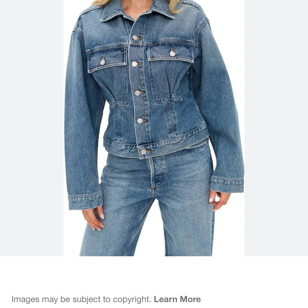 ISO AGOLDE Zyla Cinch Denim Jacket